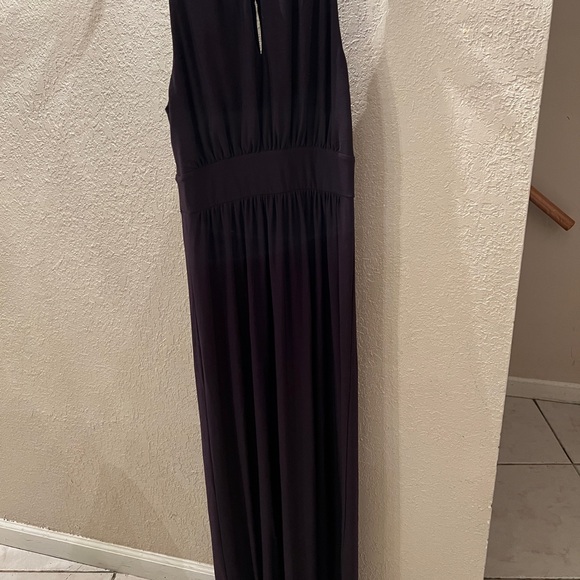 Carmen Marc Valvo Deep Purple Maxi Dress - Picture 5 of 5